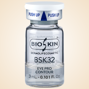 BSK32 Eye Pro Contour | Reduce bolsas en los ojos, las ojeras y las arrugas de expresión. Productos Skin Care. Cursos de Estética en Puerto Rico y Estados Unidos BioSkin Velet Cosmetics BelleSkin