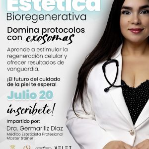 Estética bioregenerativa, domina protocolos con exosomas